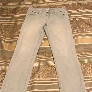 Straight cut jeans